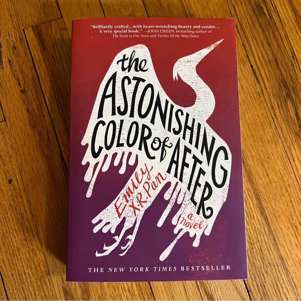 Paperback, “Astonishing Color of After” Emily Pan, Bestseller